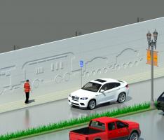 AAC routed wall panels