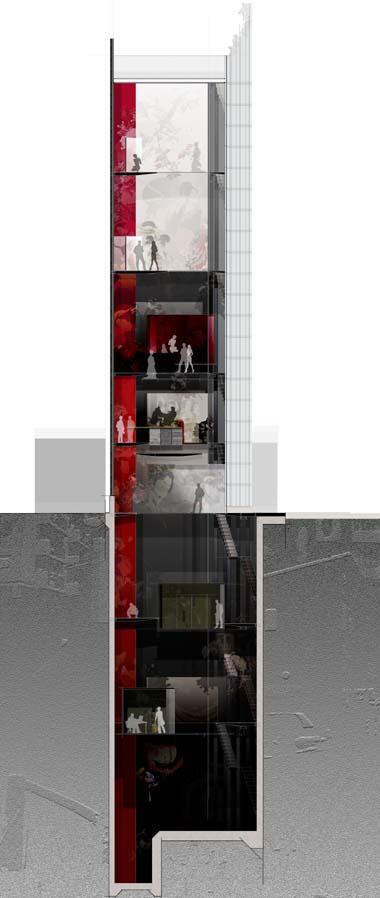 Syndicate office building section