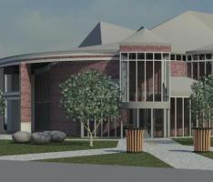 Office Building-Front entrance