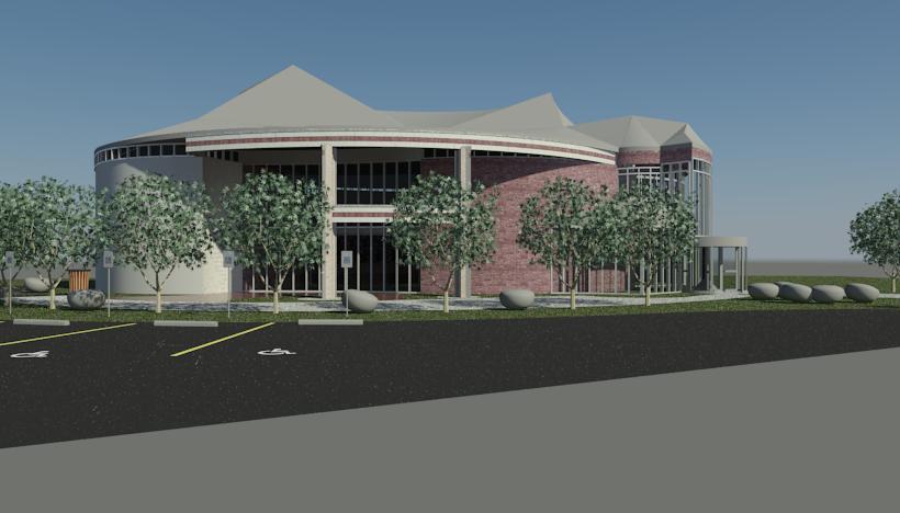 Office Building-Side View