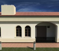 Change facade to front exterior