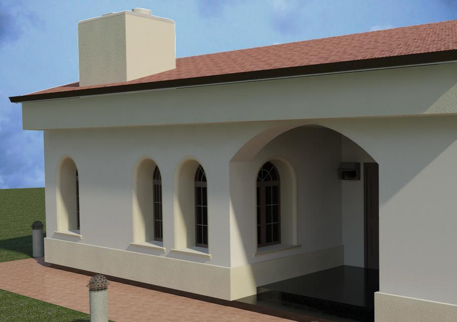 Change facade to front exterior