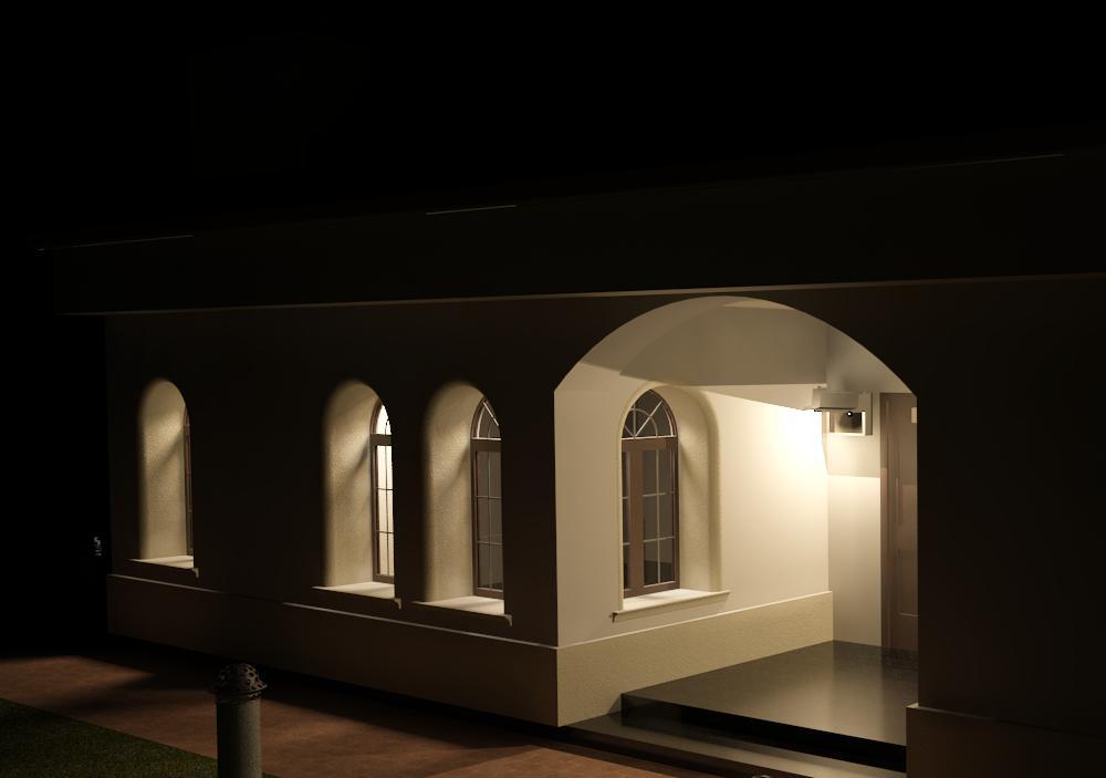 Change facade to front exterior