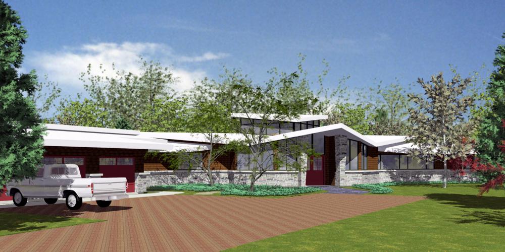 Exterior Driveway View