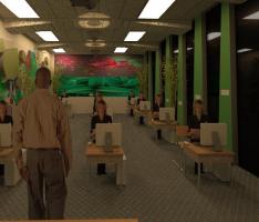 IT Training Room Interior by balraj