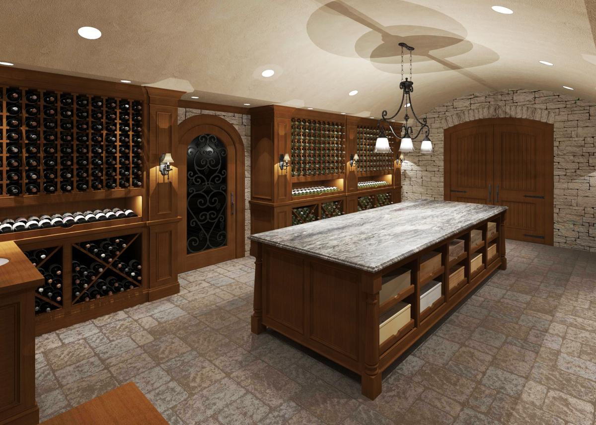 Custom Wine Cellar