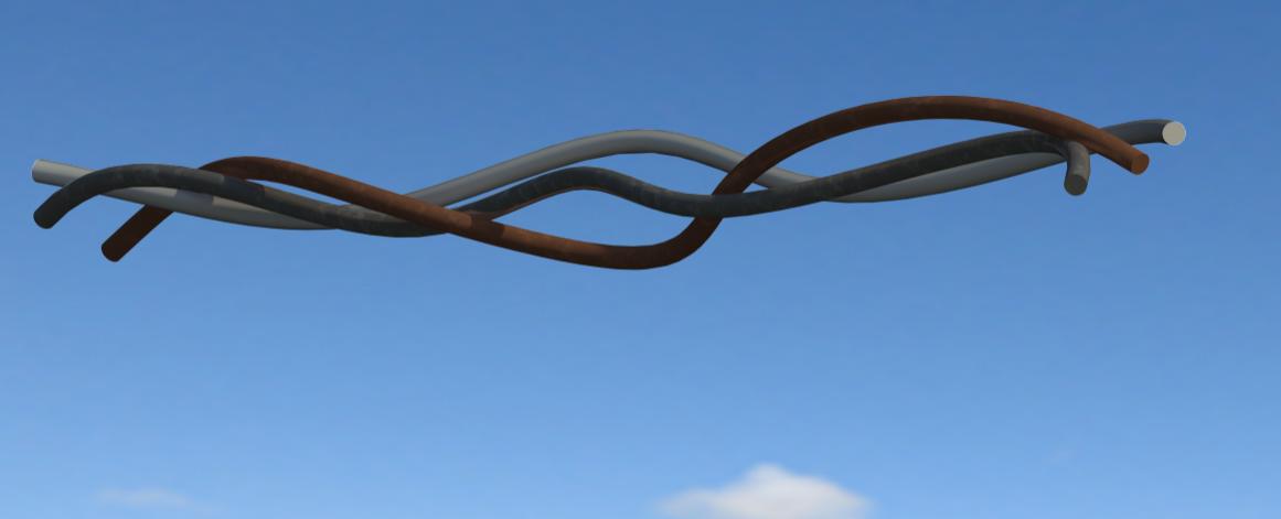 3D Multi-Planar Spline Sweep