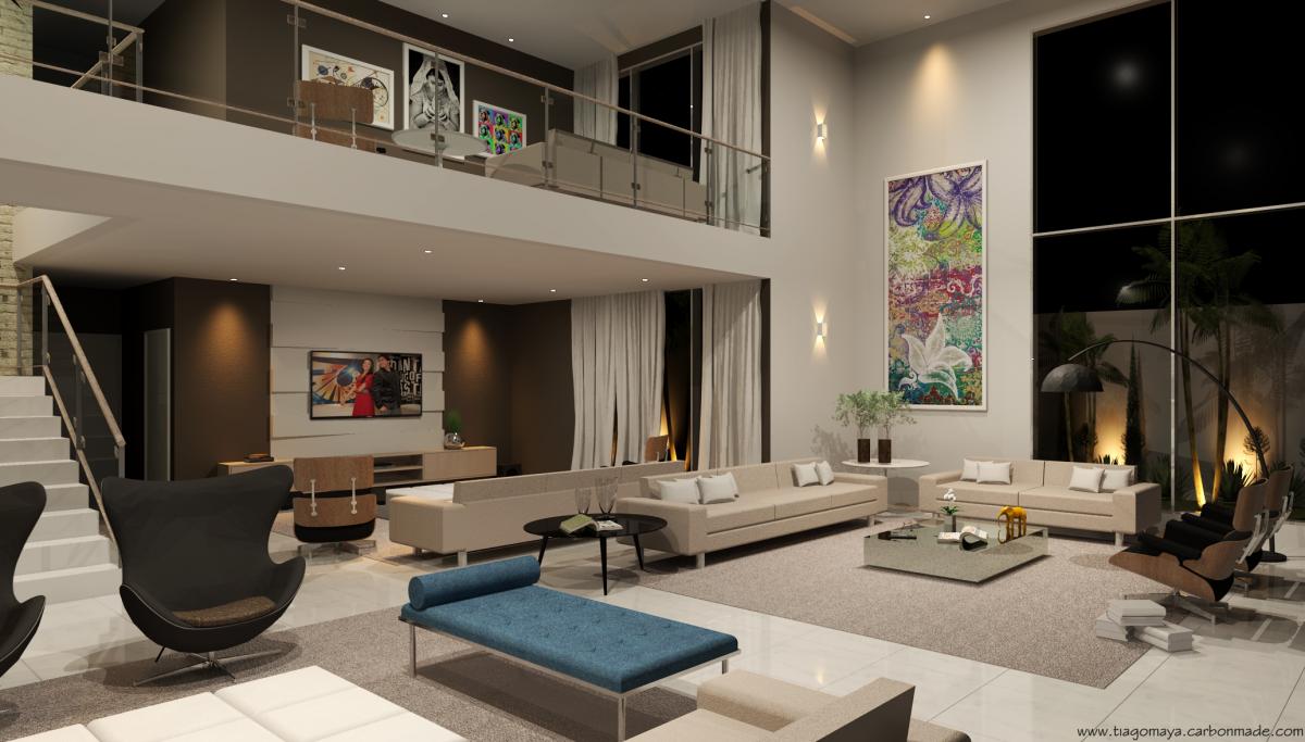 Sala de estar e home