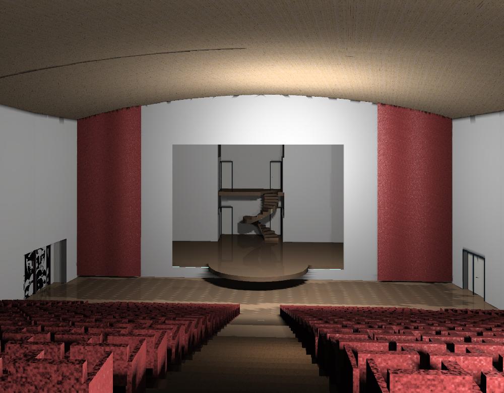 Image Gallery Theatre Rendering