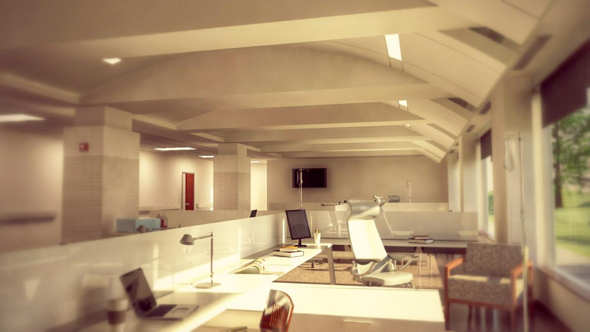 Updated Chemo Infusion Room