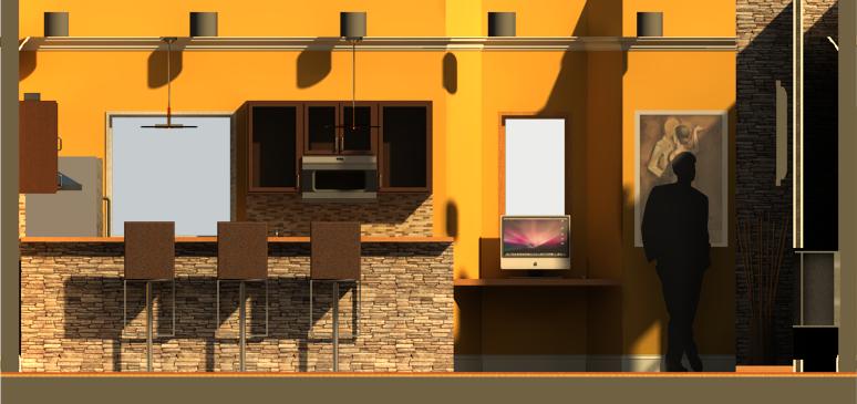 North Elevation (Kitchen)