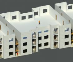 AAC panels as cladding