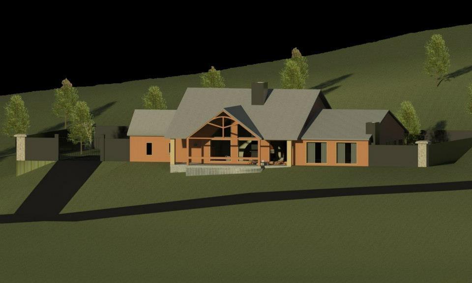 Front Of Wooden House