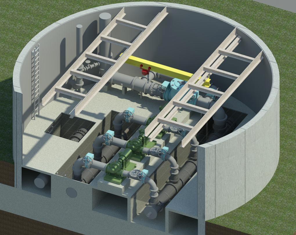 INSIDE OF WATER TANK