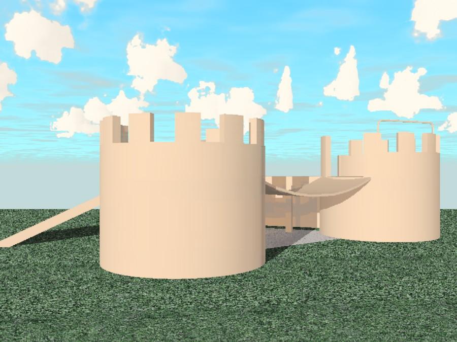 Play Fort - Massing 3of5