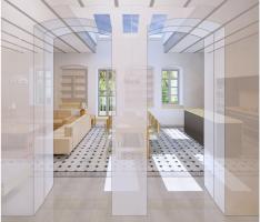 Render of the living area 3