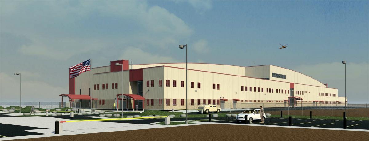 Proposed Helicopter Hanger