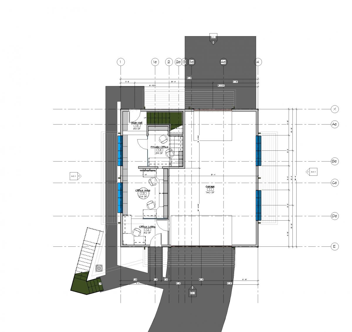 Sawn Residence - First Floor