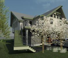 Sawn Residence - Rendering View 1