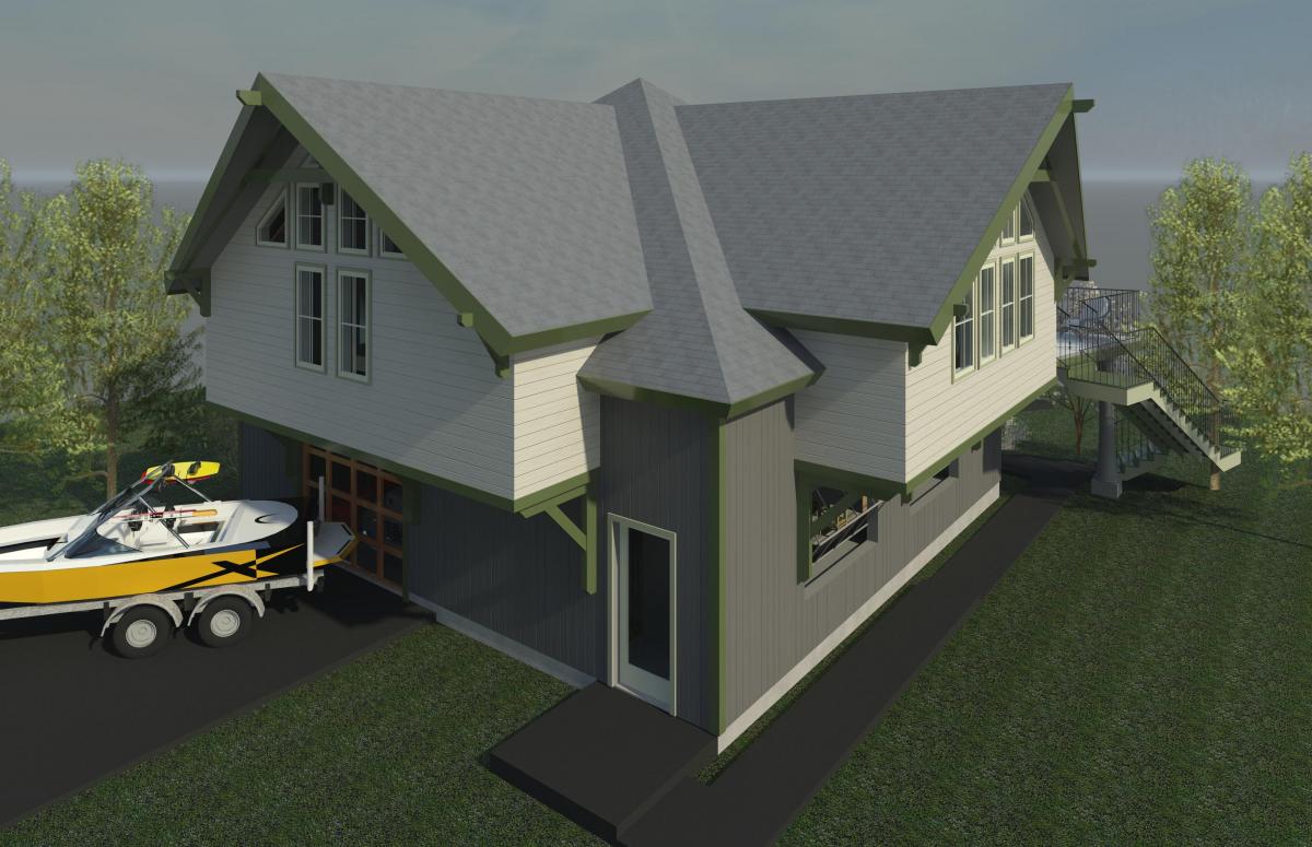Sawn Residence - Rendering View 3