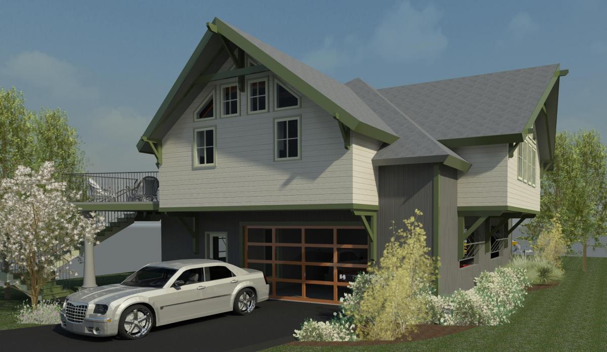 Sawn Residence - Rendering View 7