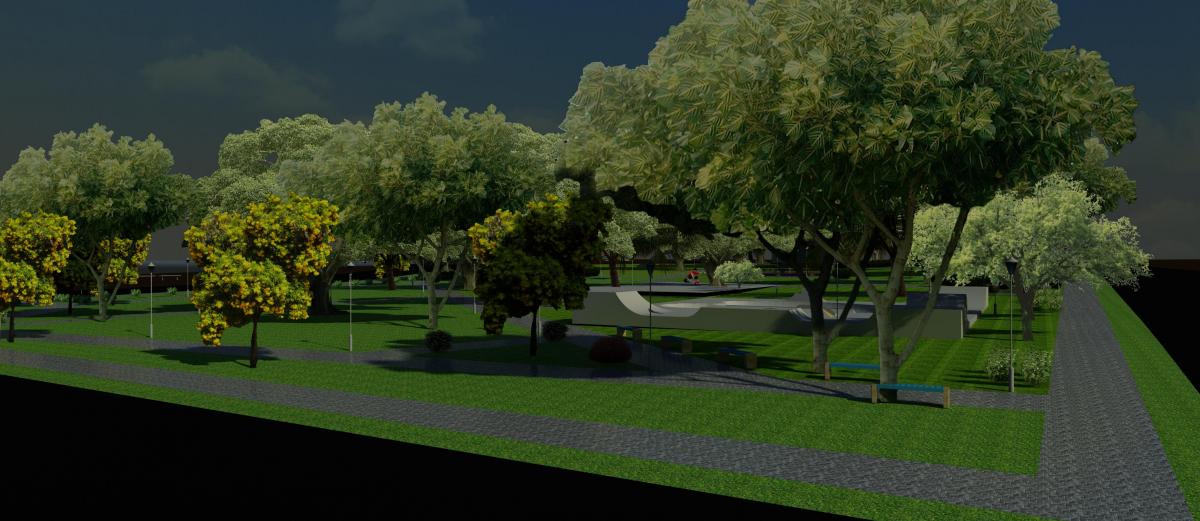 Propuesta de remodelación de un parque.