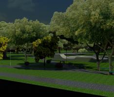 Propuesta de remodelación de un parque.