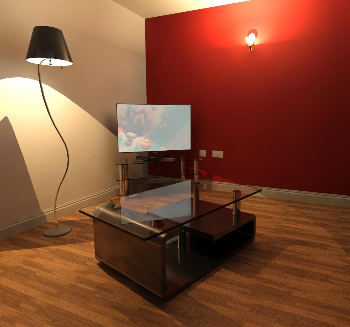 Bespoke Coffee table render