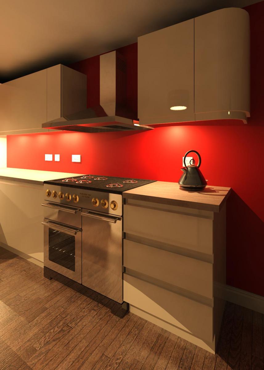 Rangemaster Cooker Render