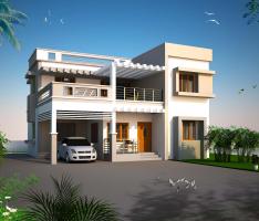 Revit2011+ 3dsmax 2009 vray+ PS-cs5