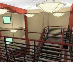 2nd floor down to lobby