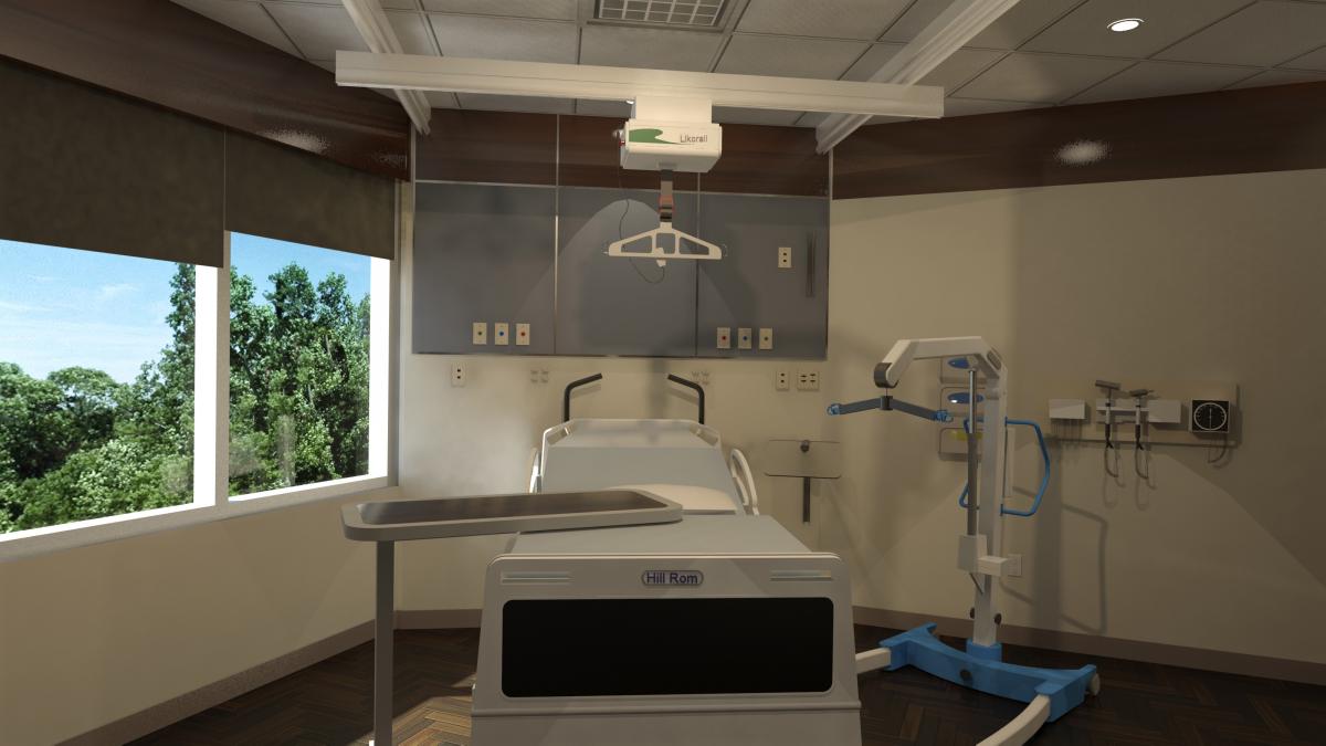 Patient Room w/ Lifts