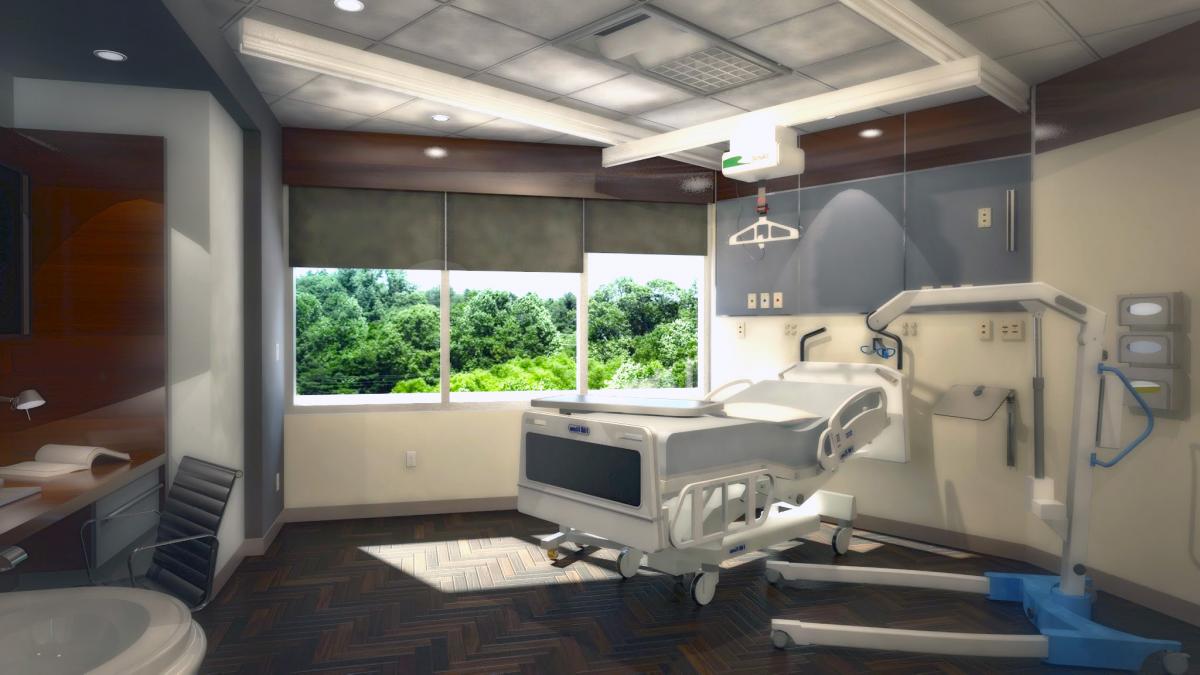 Patient Room w/ Lift
