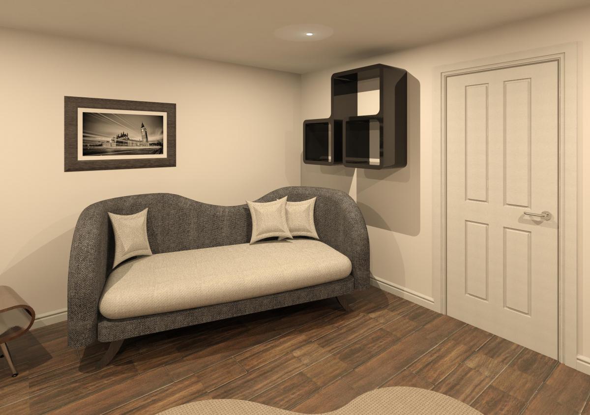 Living Room Render