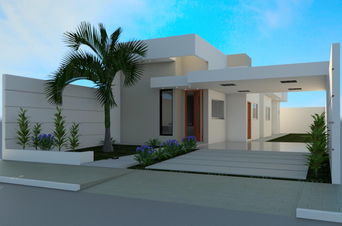 Fachada Casa Térrea - 01