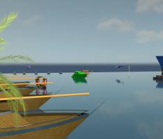 the sea