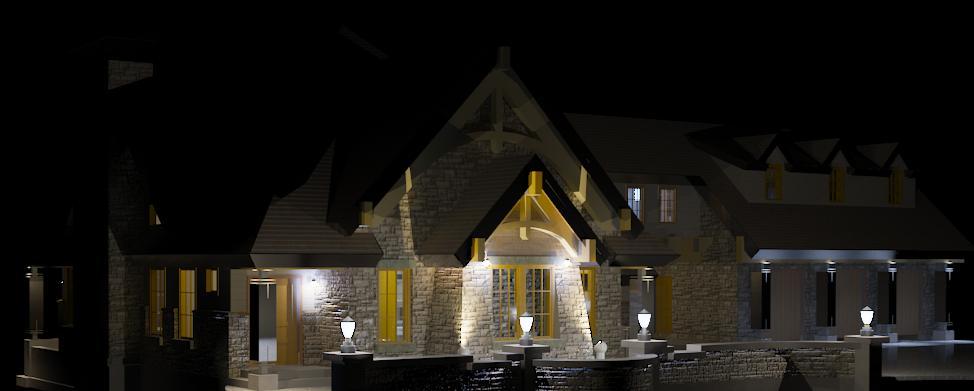 Exterior Lighting Study- Hisey Res