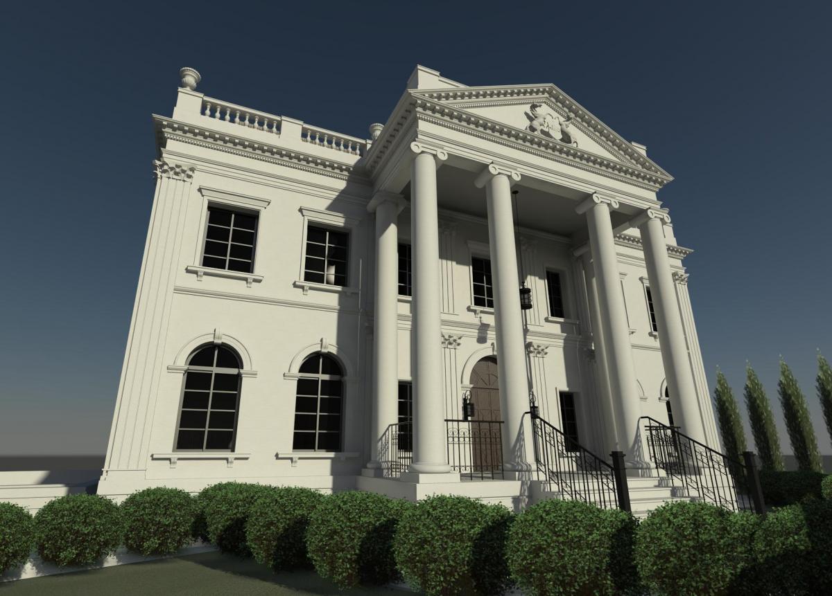 Neoclassical residence
