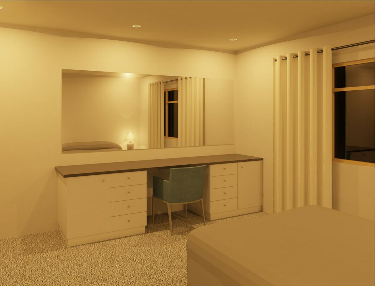 built in cupboard view 1