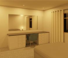 built in cupboard view 1