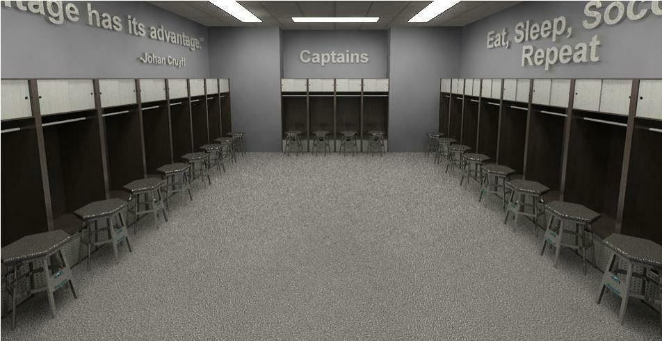 Soccer Locker Room