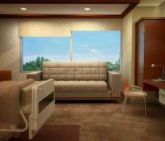 350SF (32.5 Sq Meters) Patient Room - Image 2