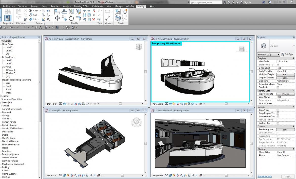 Nurse's Station - Revit Only