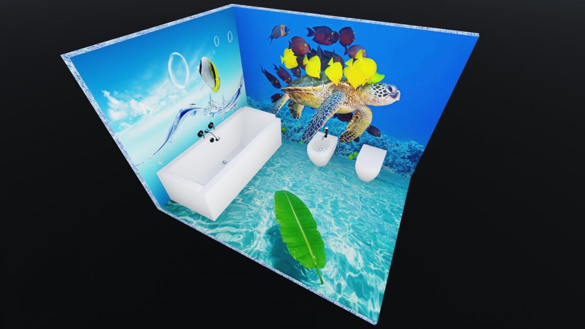 Tropical Bath 01 Lumion