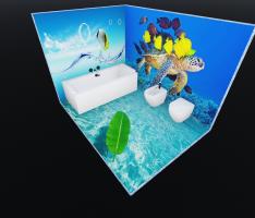 Tropical Bath 02 Lumion