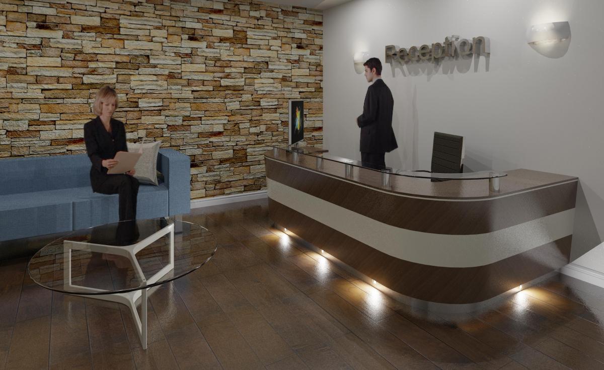 Office Reception Render