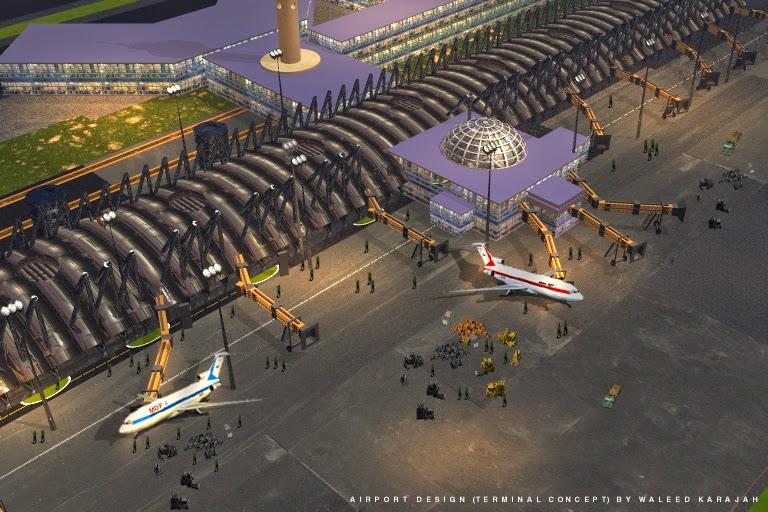 Terminal concept design for Airport26