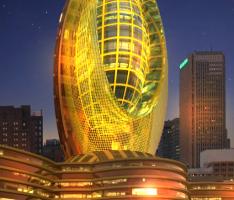 New style 3D design Building