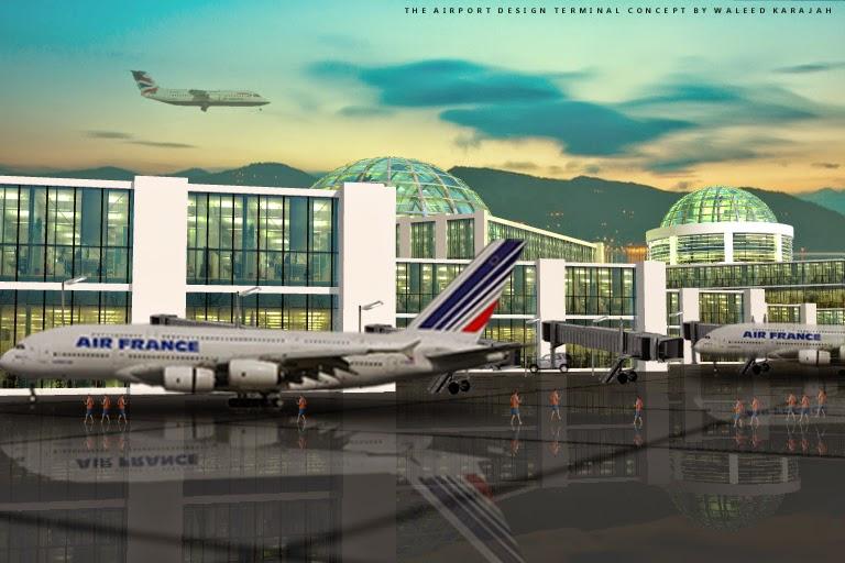Modern Airport Terminal Concept 2014 B2