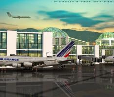 Modern Airport Terminal Concept 2014 B2